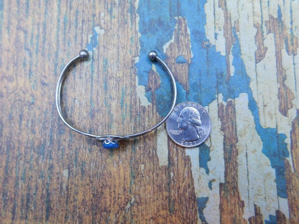 TURQUOISE BRACELET ROCK STONE LAPIDARY SPECIMEN - 2