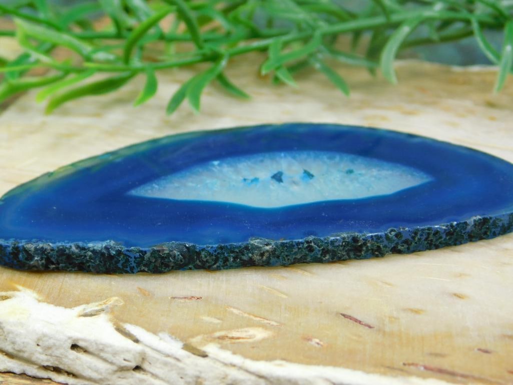 AGATE SLICE ROCK STONE LAPIDARY SPECIMEN - 3