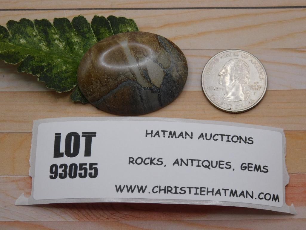 JASPER CABOCHON ROCK STONE LAPIDARY SPECIMEN - 2