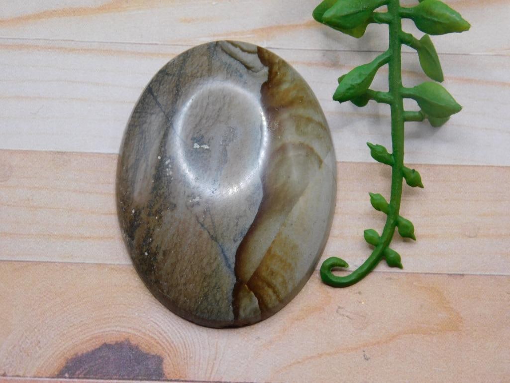 JASPER CABOCHON ROCK STONE LAPIDARY SPECIMEN: JASPER CABOCHON ROCK STONE LAPIDARY SPECIMEN