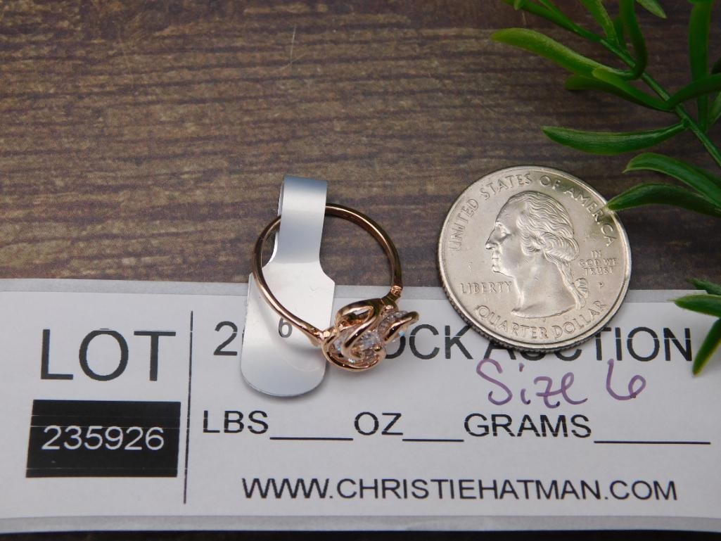 STONE RING ROCK STONE LAPIDARY SPECIMEN - 2