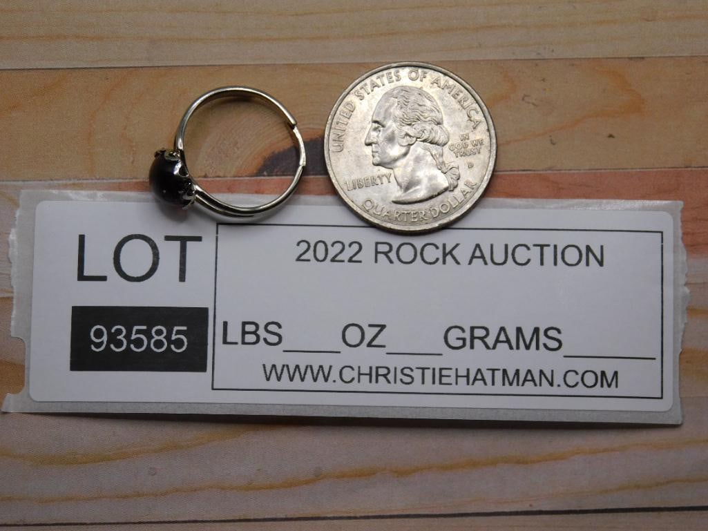 ABALONE RING ROCK STONE LAPIDARY SPECIMEN - 2