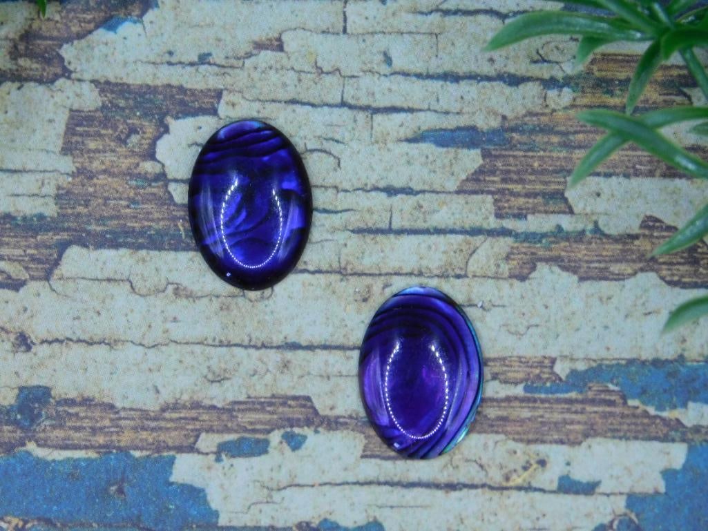 ABALONE CABOCHONS ROCK STONE LAPIDARY SPECIMEN: ABALONE CABOCHONS ROCK STONE LAPIDARY SPECIMEN