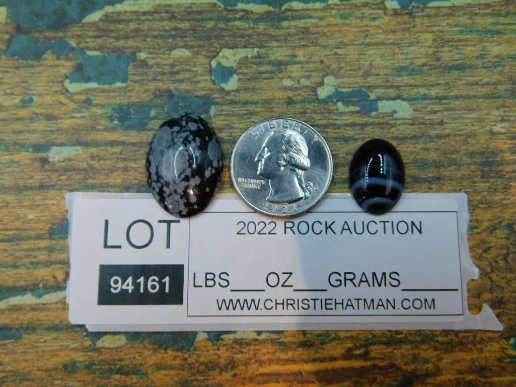 CABOCHONS ROCK STONE LAPIDARY SPECIMEN - 2