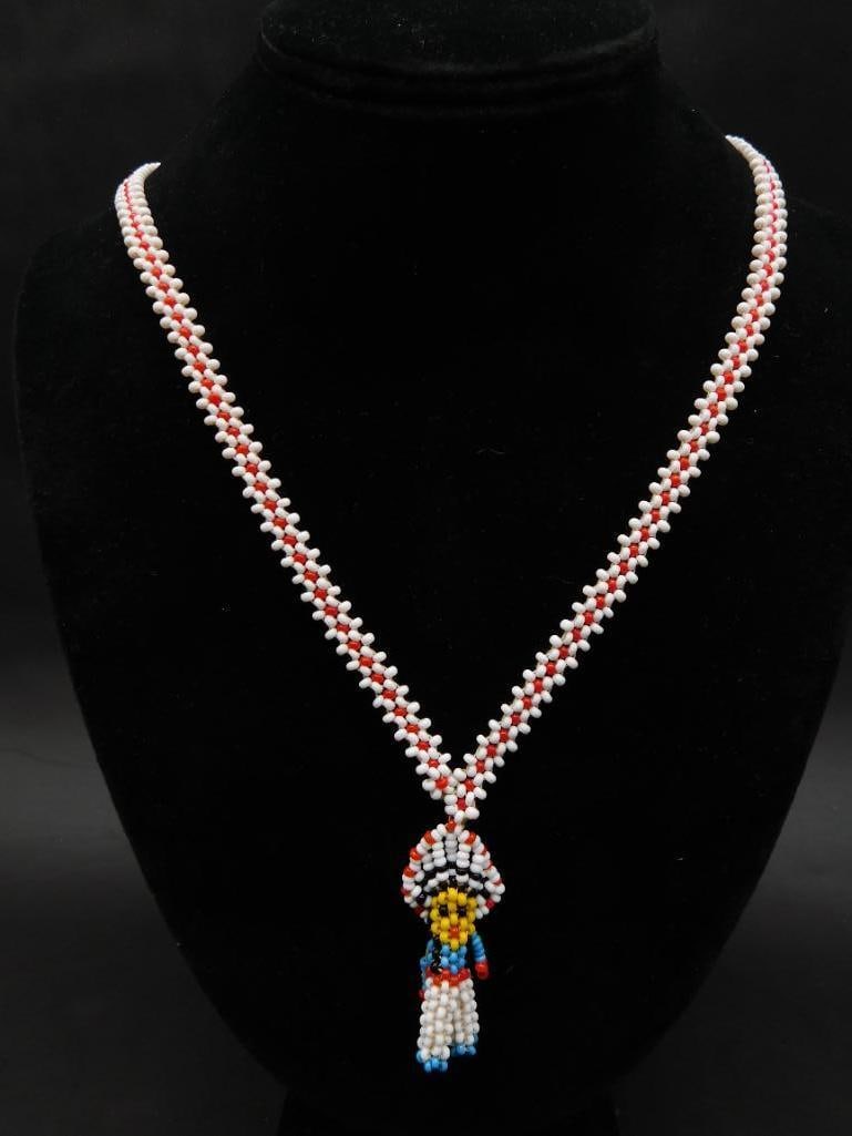 SEED BEAD NECKLACE - 2