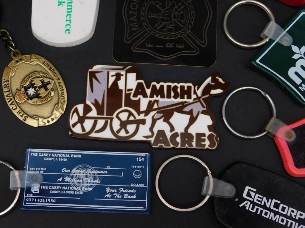 ASSORTED KEYCHAINS - 2