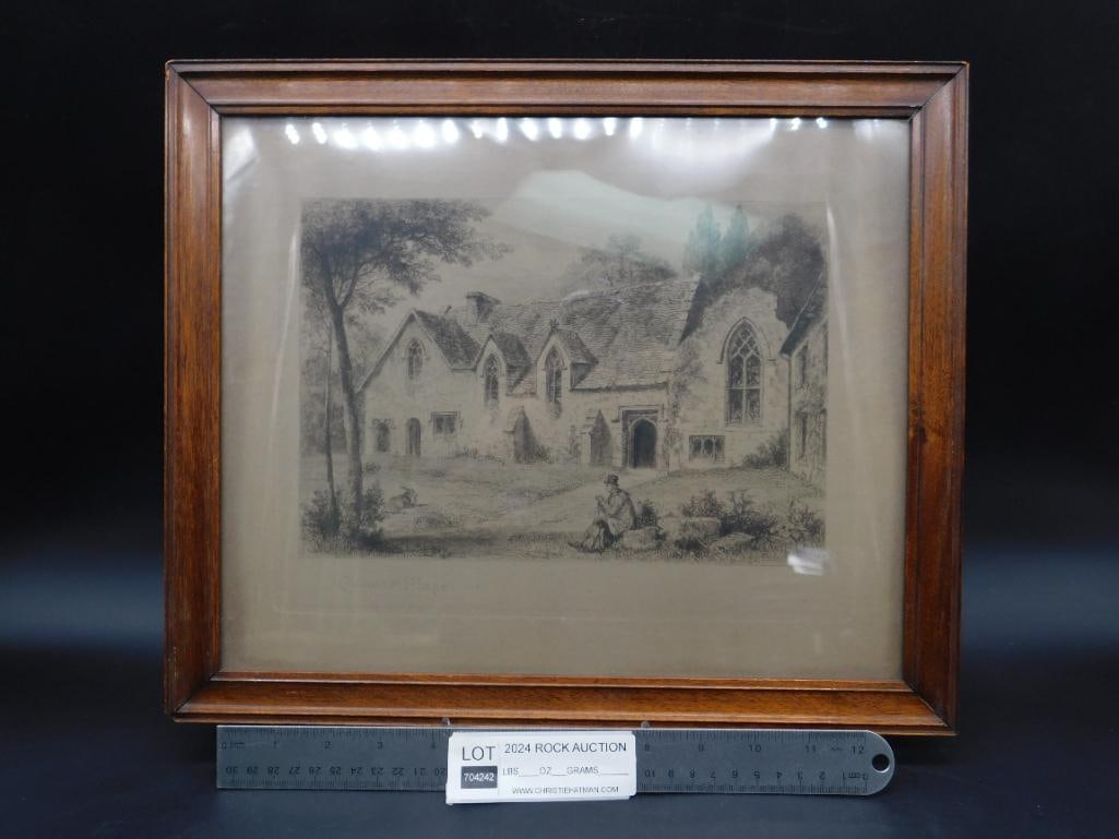 Framed Cumnor Place Print - 4