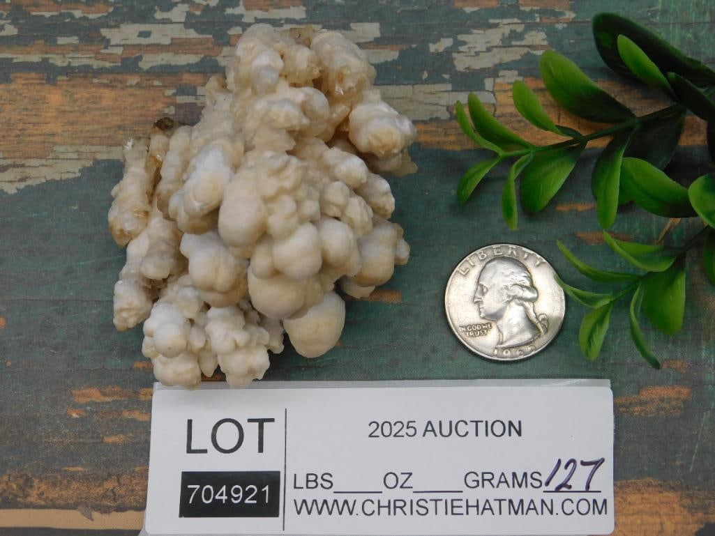 Botryoidal Chalcedony Specimen with Natural Formations - 3