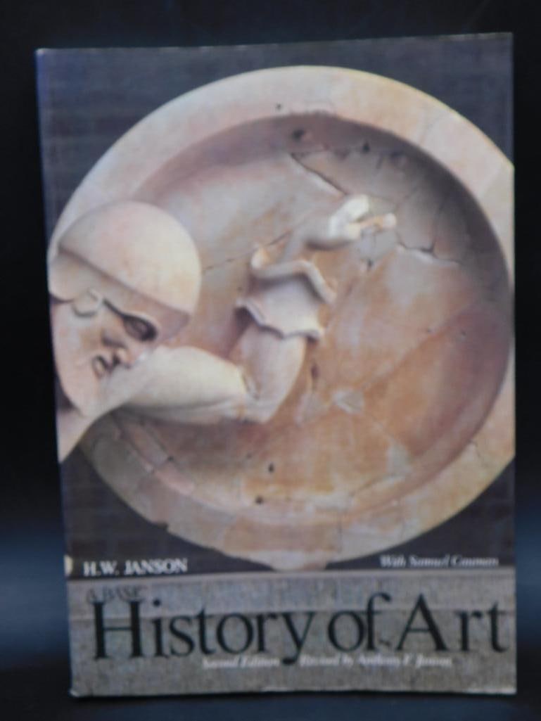 History of Art Book by H.W. Janson, Second Edition COFFEE TABLE BOOK (1 of 5)