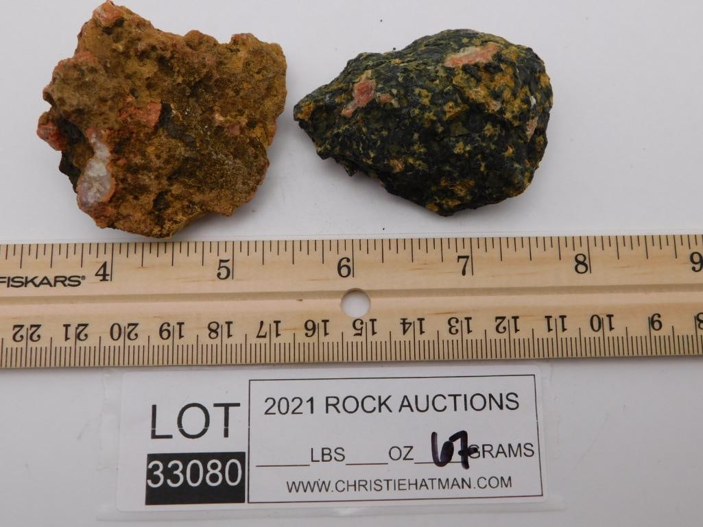 GEODE ROCK STONE LAPIDARY SPECIMEN - 2