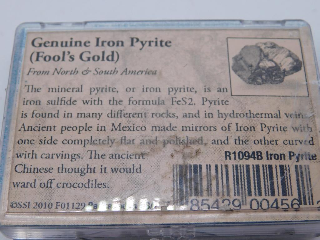 PYRITE ROCK STONE LAPIDARY SPECIMEN - 3