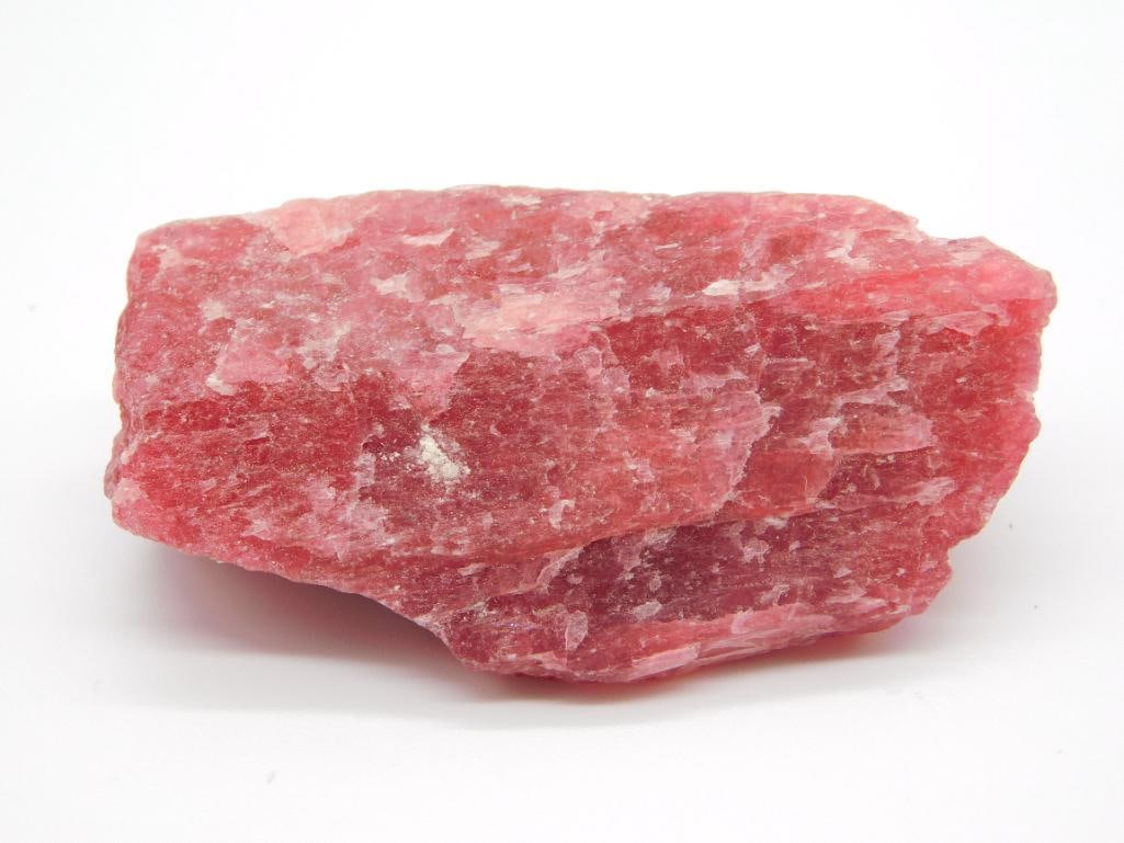 GEM RHODONITE ROCK STONE LAPIDARY SPECIMEN: GEM RHODONITE ROCK STONE LAPIDARY SPECIMEN