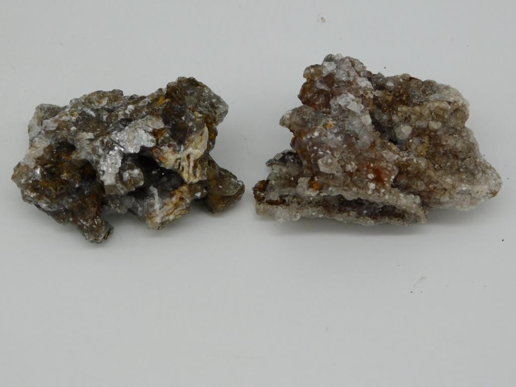DRUZY CHALCEDONY ROCK STONE LAPIDARY SPECIMEN (1 of 2)