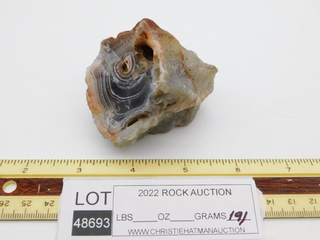 AGATE ROCK STONE LAPIDARY SPECIMEN - 2