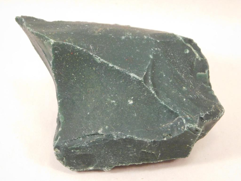 BLOODSTONE ROCK STONE LAPIDARY SPECIMEN: BLOODSTONE ROCK STONE LAPIDARY SPECIMEN