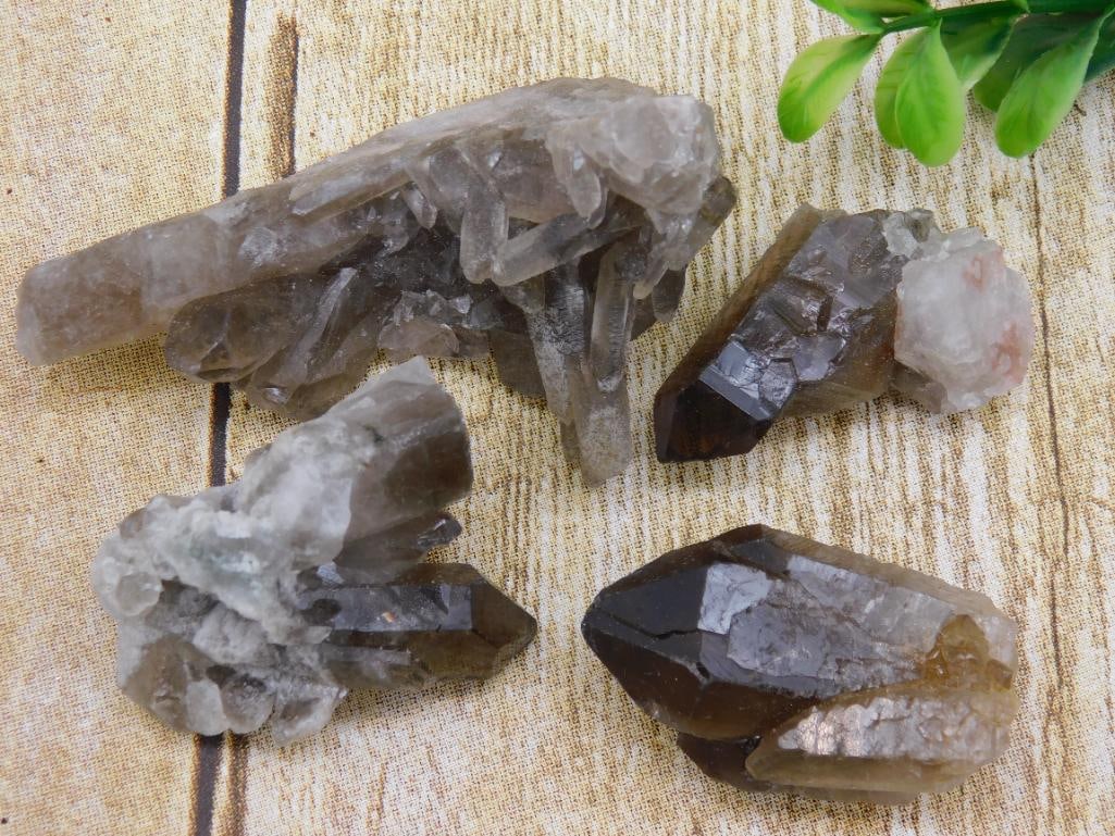 SMOKY QUARTZ ROCK STONE LAPIDARY SPECIMEN (1 of 2)