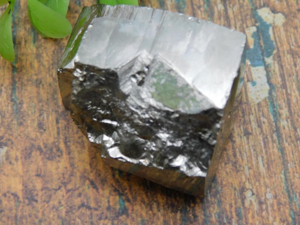 ILLUSTRIOUS SPANISH PYRITE CUBE ROCK STONE LAPIDARY SPECIMEN (1 of 2)