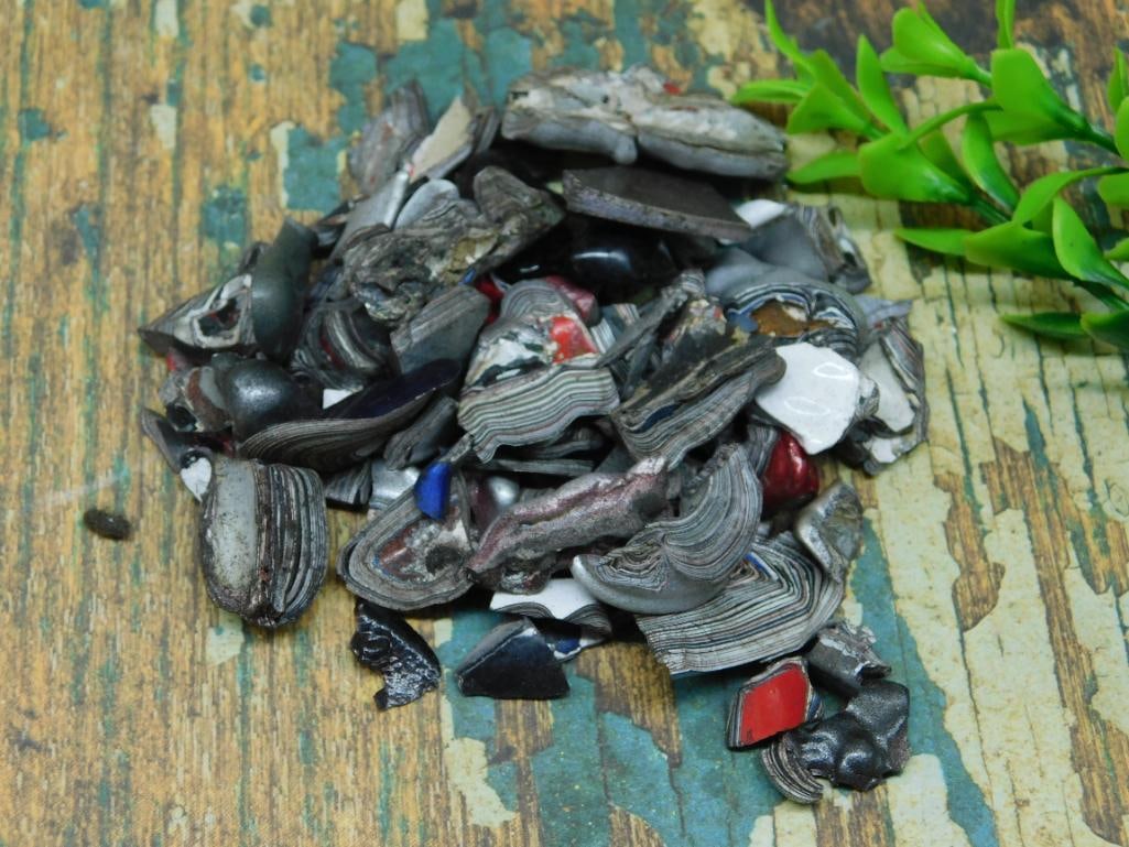 FORDITE MOTOR CITY AGATE ROCK STONE LAPIDARY SPECIMEN: FORDITE MOTOR CITY AGATE ROCK STONE LAPIDARY SPECIMEN