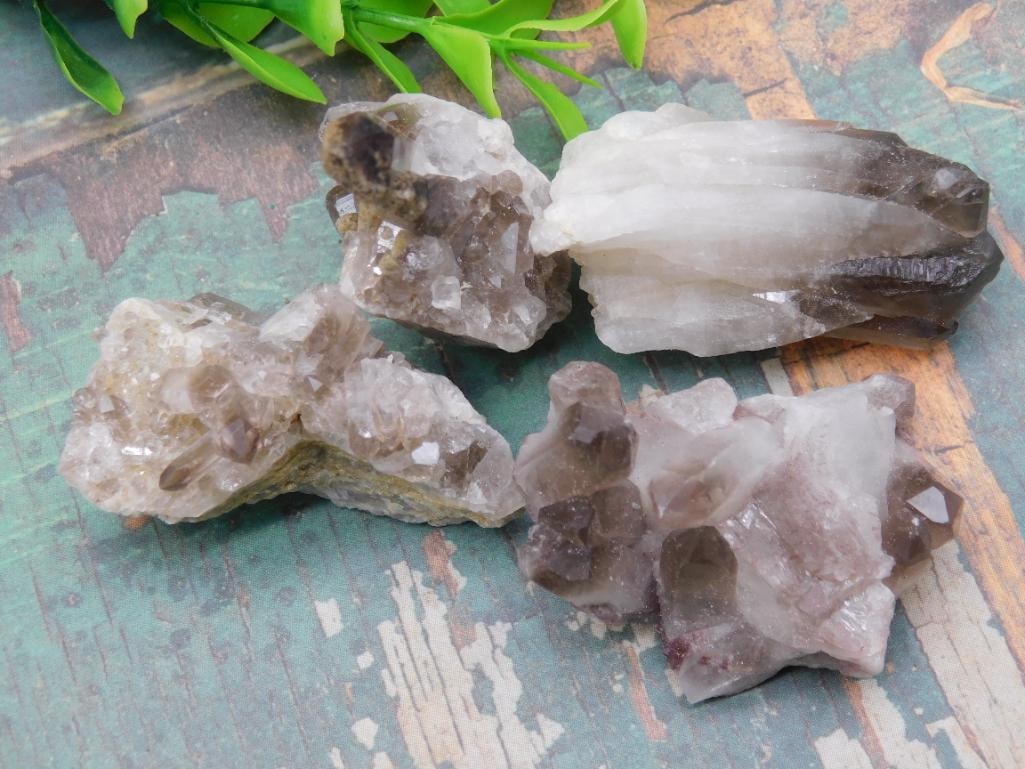 SMOKY QUARTZ ROCK STONE LAPIDARY SPECIMEN (1 of 2)