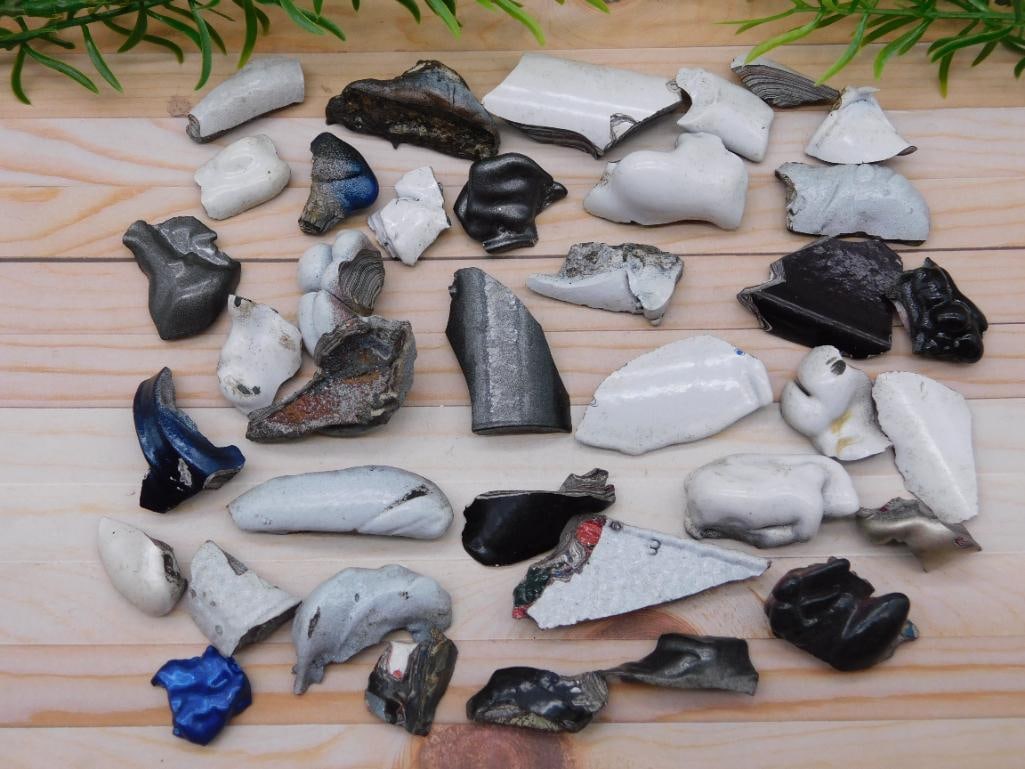 FORDITE MOTOR CITY AGATE ROCK STONE LAPIDARY SPECIMEN: FORDITE MOTOR CITY AGATE ROCK STONE LAPIDARY SPECIMEN