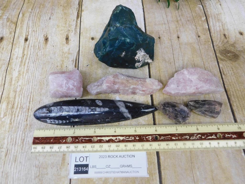 MIXED LOT ROCK STONE LAPIDARY SPECIMEN - 2