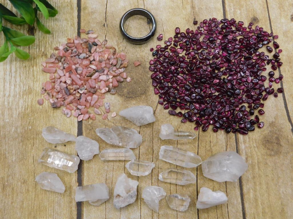 MIXED LOT ROCK STONE LAPIDARY SPECIMEN: MIXED LOT ROCK STONE LAPIDARY SPECIMEN