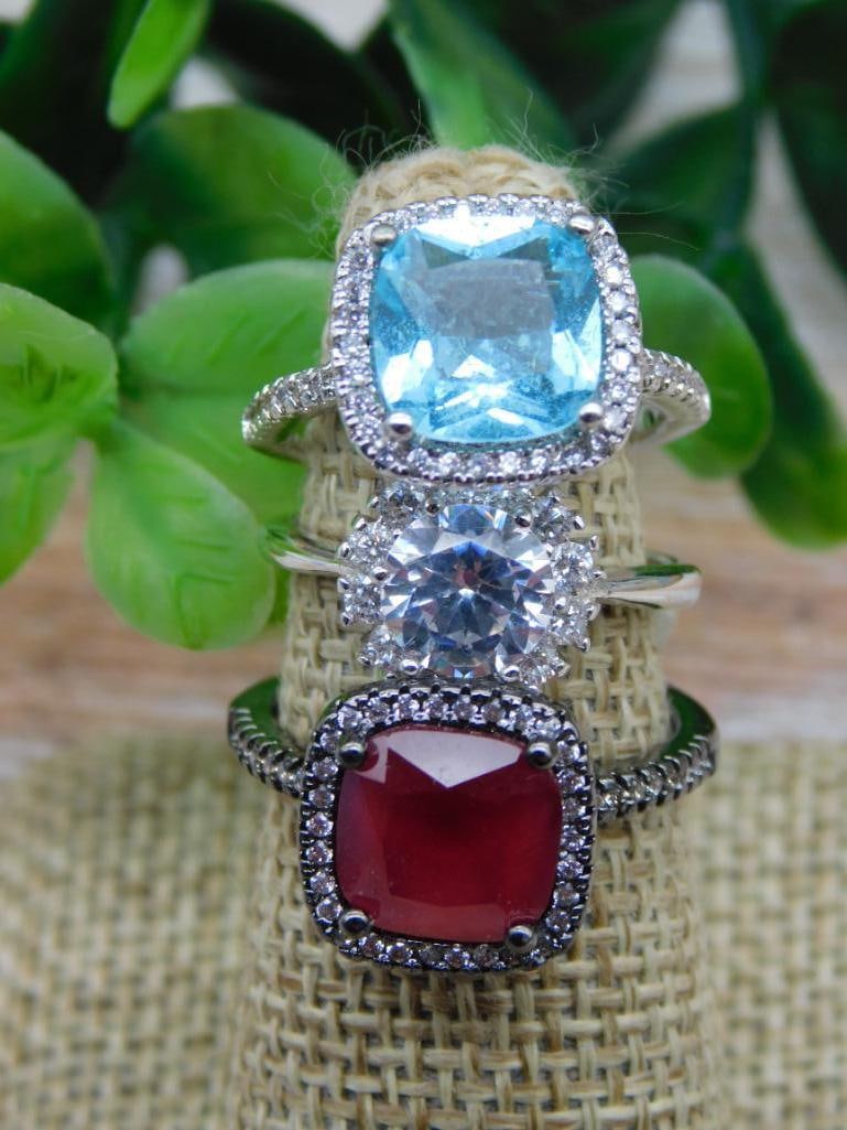 STONE RINGS ROCK STONE LAPIDARY SPECIMEN: STONE RINGS ROCK STONE LAPIDARY SPECIMEN