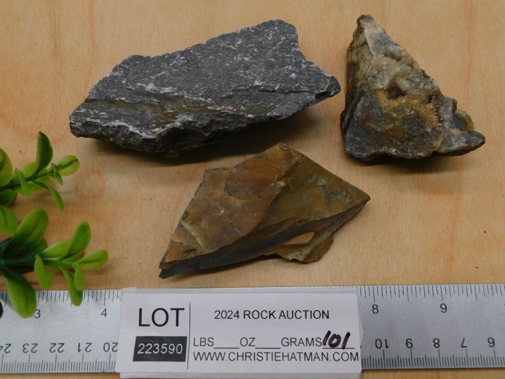 JASPER ROCK STONE LAPIDARY SPECIMEN - 2