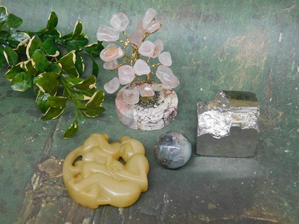 MIXED LOT ROCK STONE LAPIDARY SPECIMEN (1 of 2)