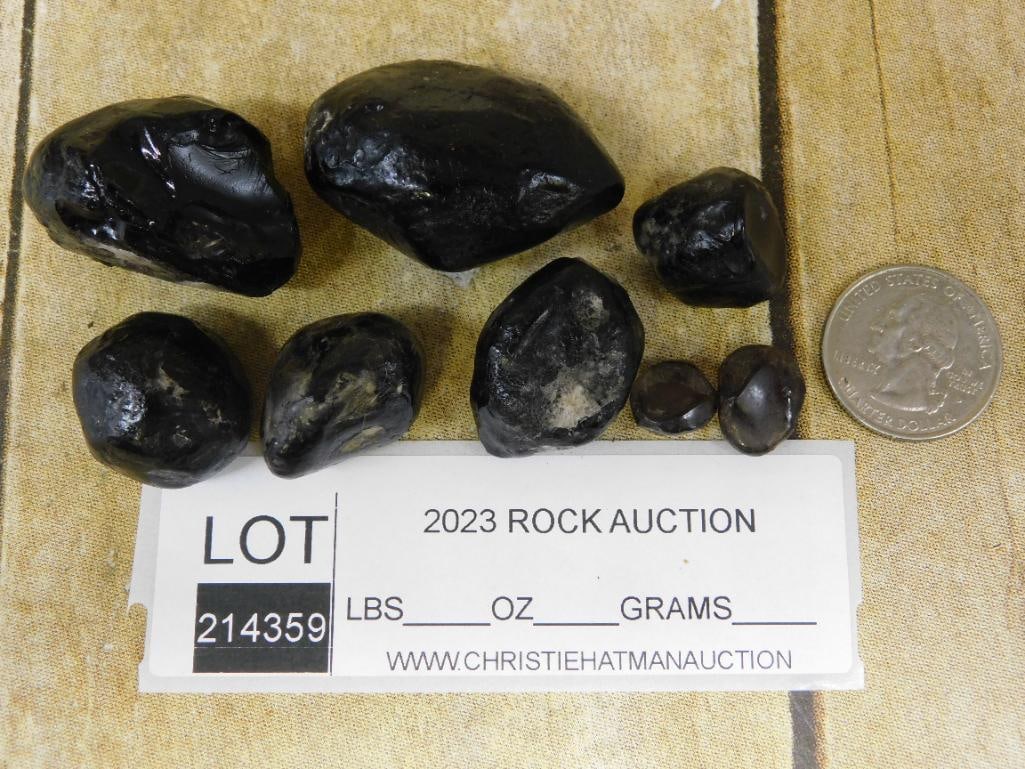 APACHE TEARS ROCK STONE LAPIDARY SPECIMEN - 2