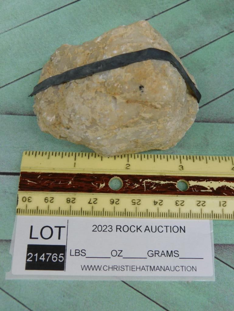 GEODE ROCK STONE LAPIDARY SPECIMEN - 2
