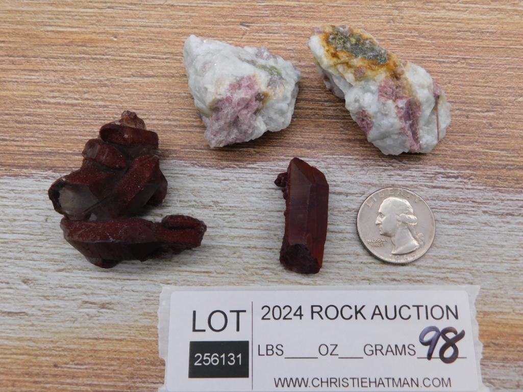 MIXED ROUGH ROCK STONE LAPIDARY SPECIMEN - 2