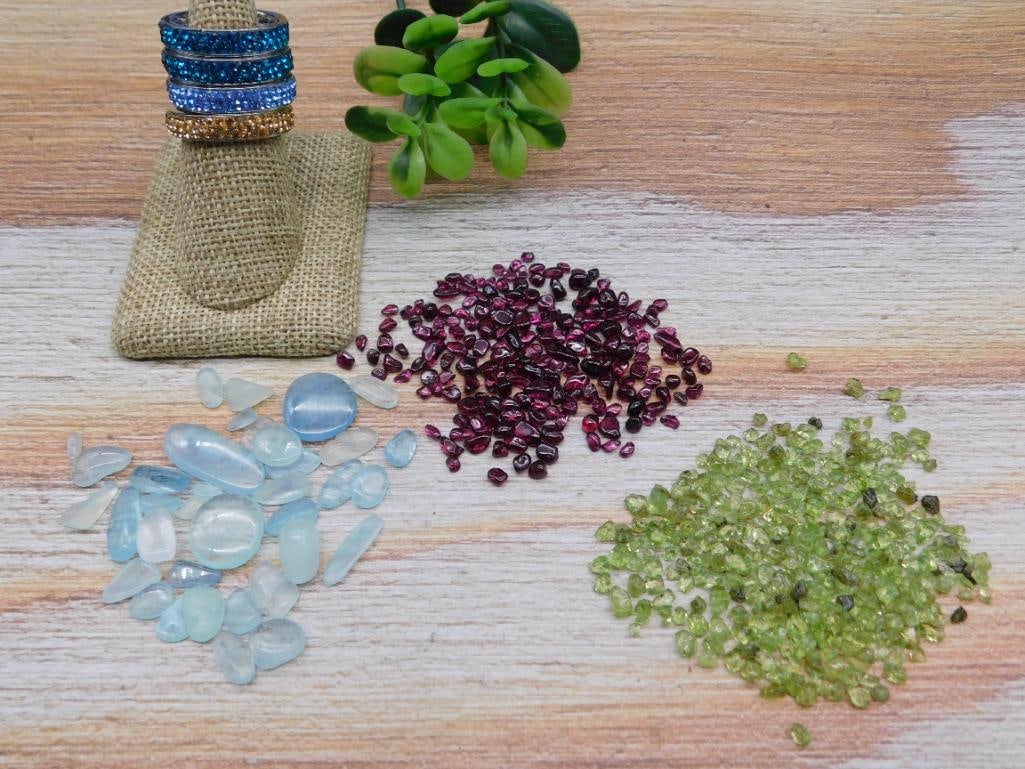 MIXED LOT ROCK STONE LAPIDARY SPECIMEN: MIXED LOT ROCK STONE LAPIDARY SPECIMEN