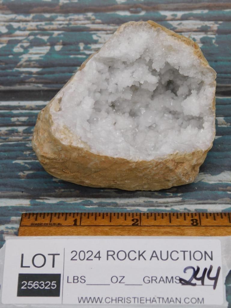 GEODE ROCK STONE LAPIDARY SPECIMEN - 2