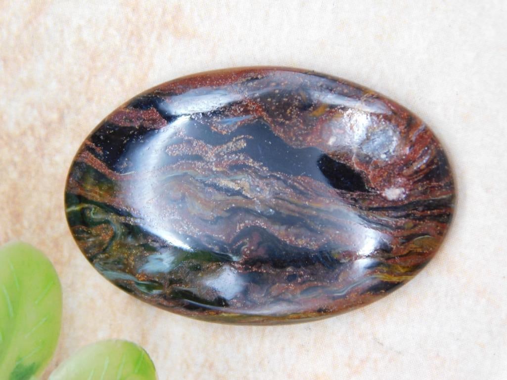 CABOCHON ROCK STONE LAPIDARY SPECIMEN (1 of 2)