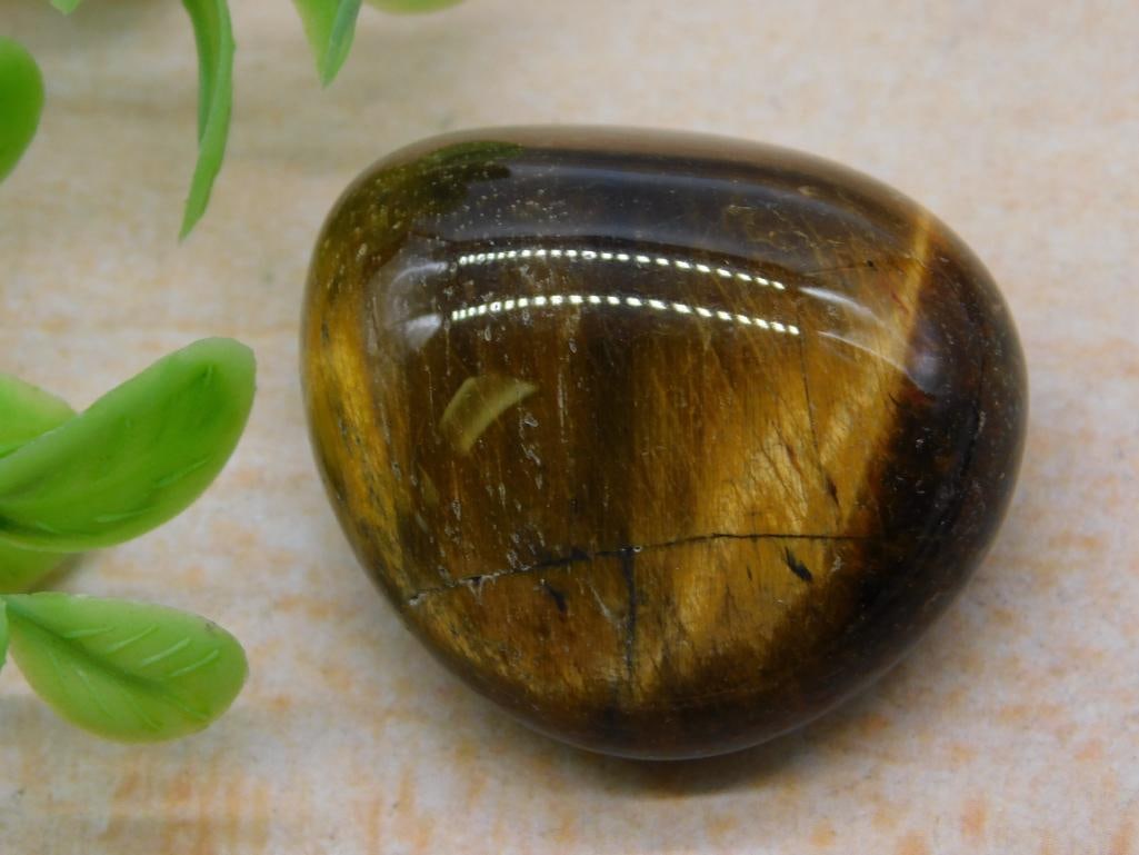 TIGER EYE ROCK STONE LAPIDARY SPECIMEN (1 of 2)