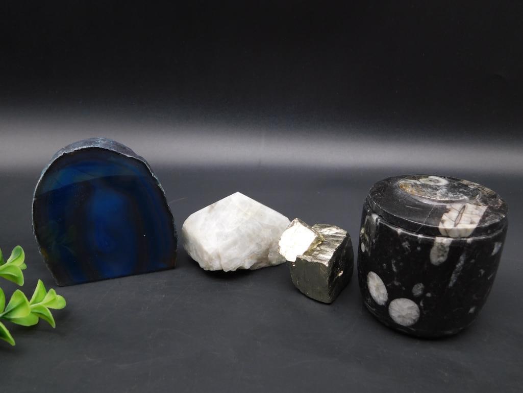 MIXED LOT ROCK STONE LAPIDARY SPECIMEN (1 of 4)