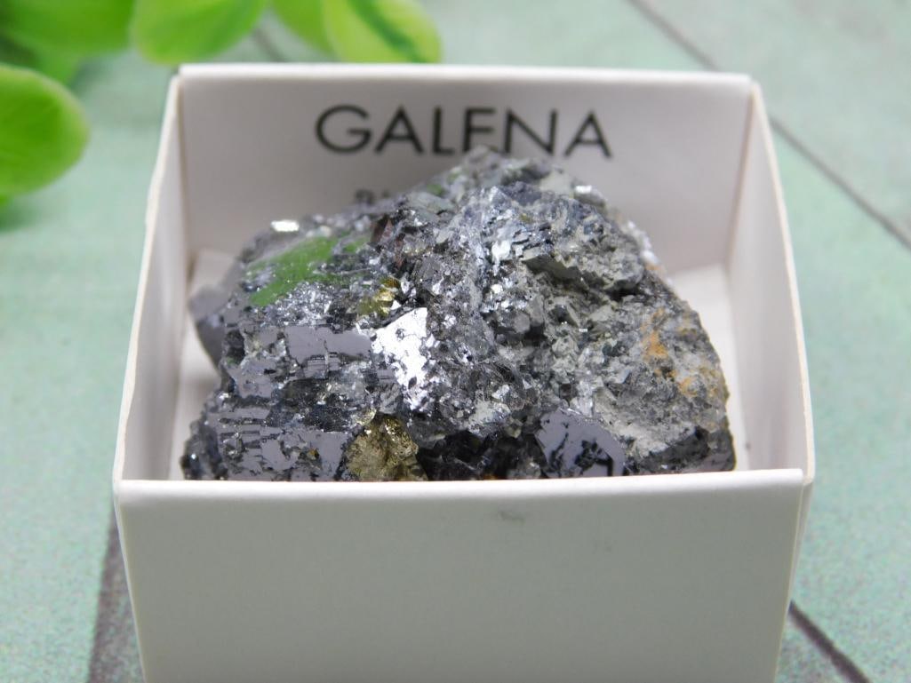GALENA ROCK STONE LAPIDARY SPECIMEN: GALENA ROCK STONE LAPIDARY SPECIMEN