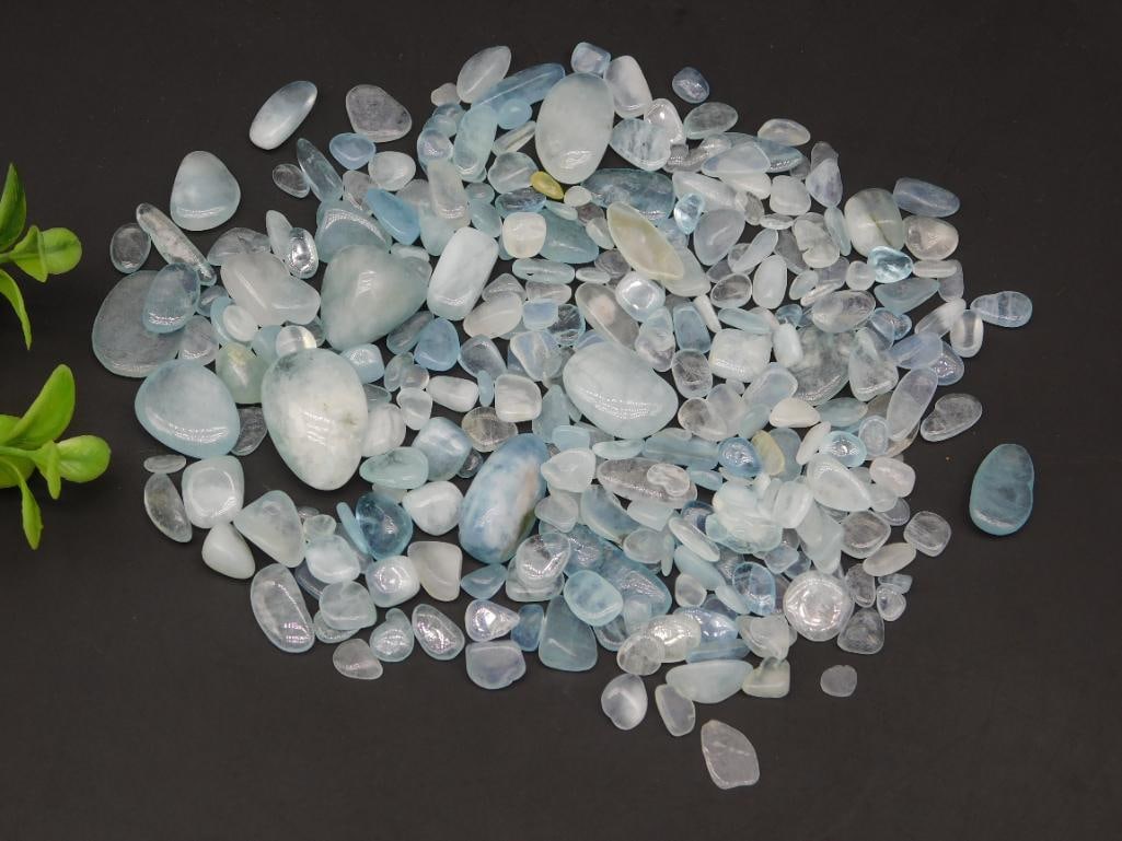 AQUAMARINE ROCK STONE LAPIDARY SPECIMEN (1 of 3)