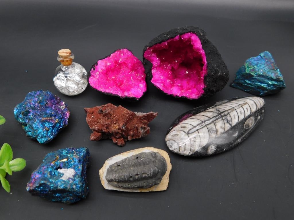 MIXED LOT ROCK STONE LAPIDARY SPECIMEN (1 of 4)