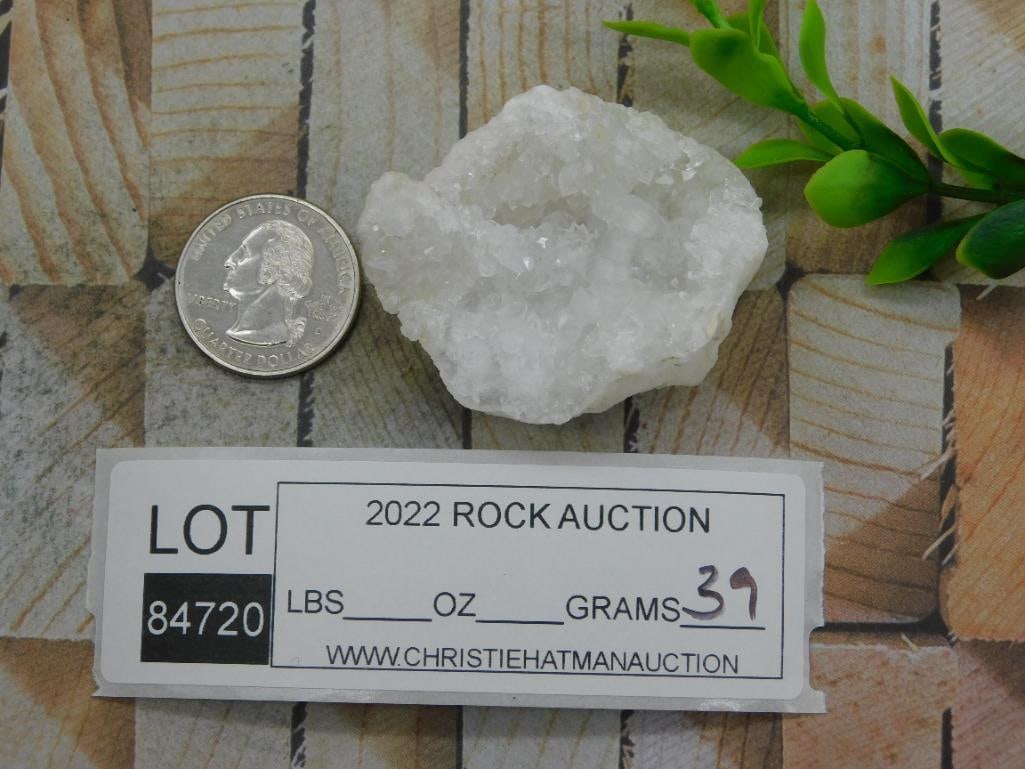 GEODE ROCK STONE LAPIDARY SPECIMEN - 2