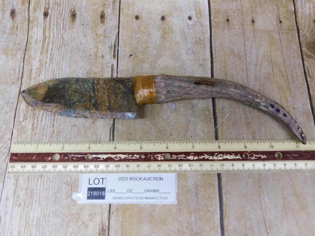 STONE AND ANTLER TOOL ARTIFACT - 2