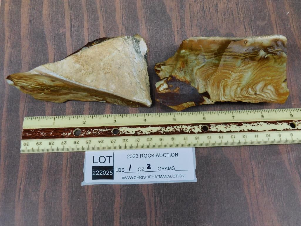 JASPER ROCK STONE LAPIDARY SPECIMEN - 2