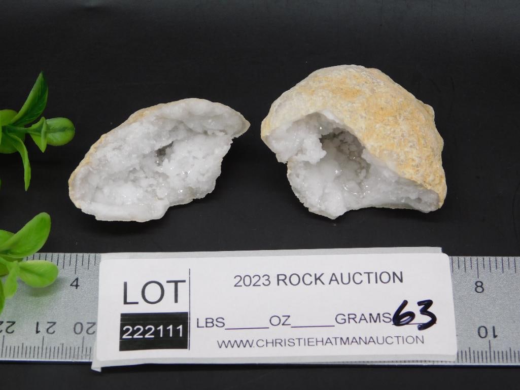 GEODE ROCK STONE LAPIDARY SPECIMEN - 2