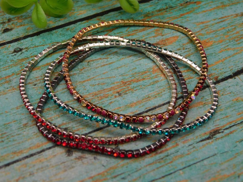SPARKLE STRETCH BRACELETS: SPARKLE STRETCH BRACELETS