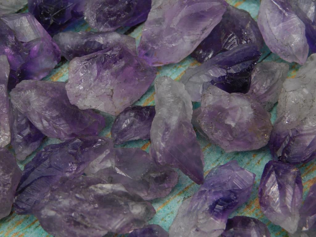 AMETHYST STONE PIECES - 2