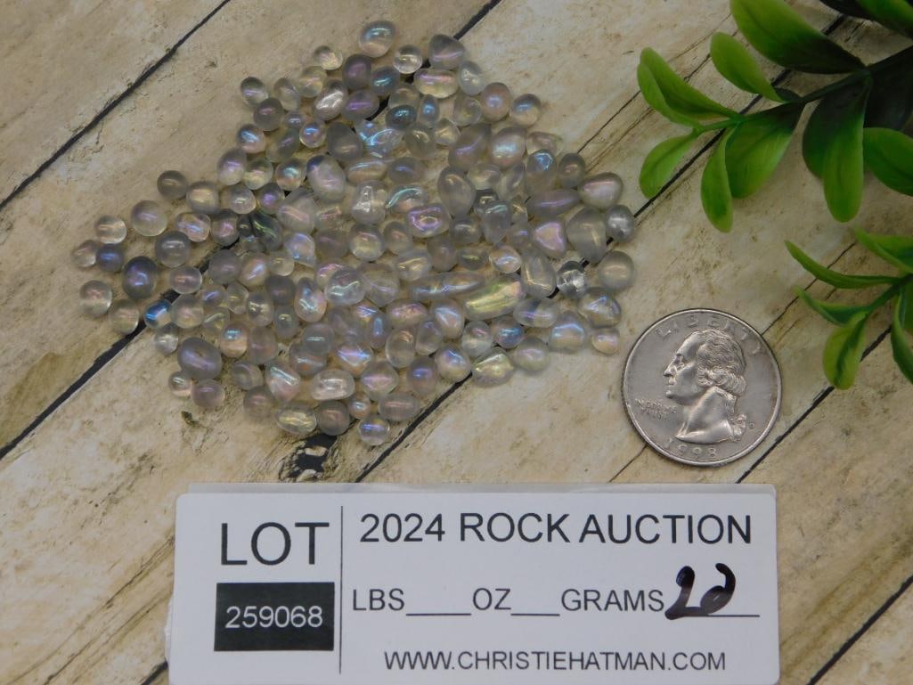 RAINBOW MOONSTONE GEMSTONES - 2