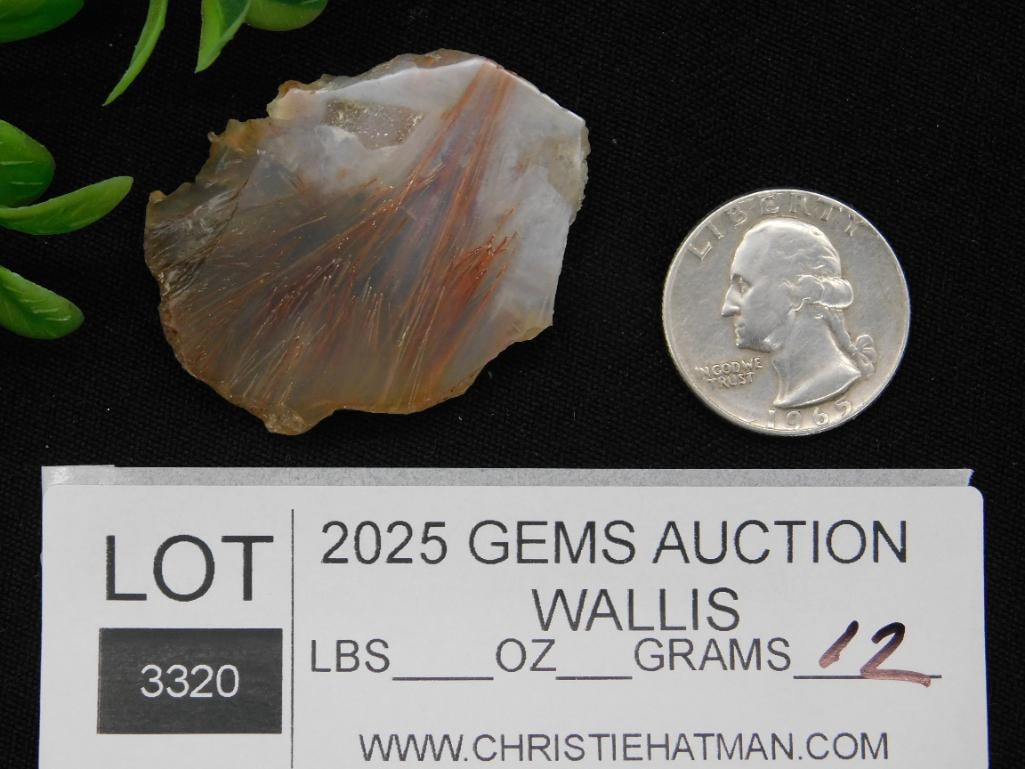 AGATE ROCK STONE LAPIDARY SPECIMEN - 2