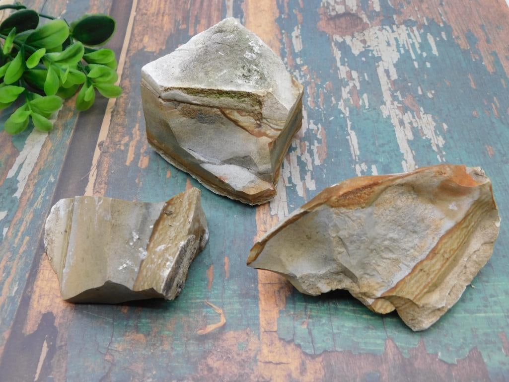 MIXED LOT ROCK STONE LAPIDARY SPECIMEN: MIXED LOT ROCK STONE LAPIDARY SPECIMEN