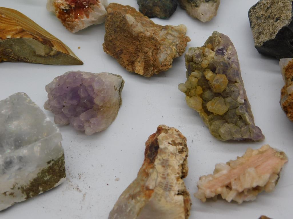 MIXED ROUGH ROCK STONE LAPIDARY SPECIMEN - 3